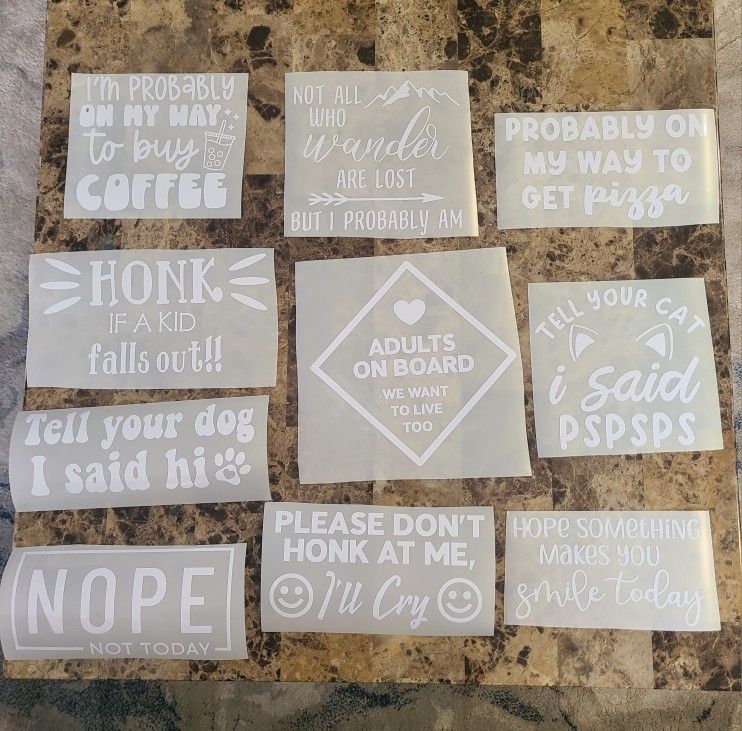 Car Window Decals