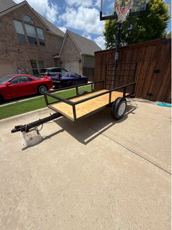 4x8 dump trailer