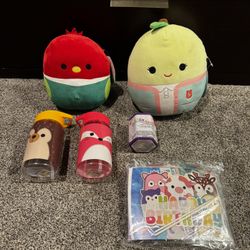 New Set Of Squishmallow Kids Items
