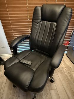 Massage Office Chair with Footrest