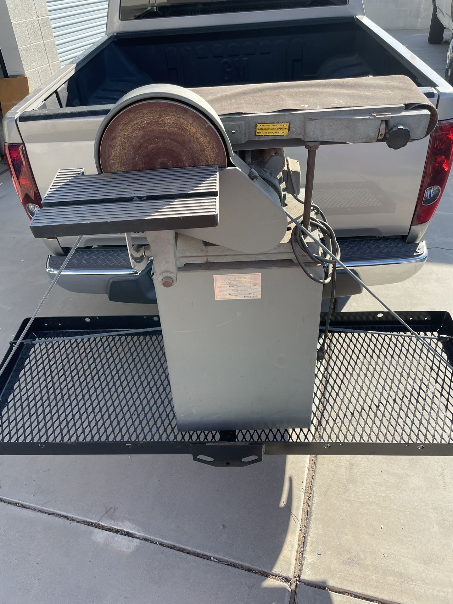 Summit - 6x9 Belt/Disc Sander Model T3197