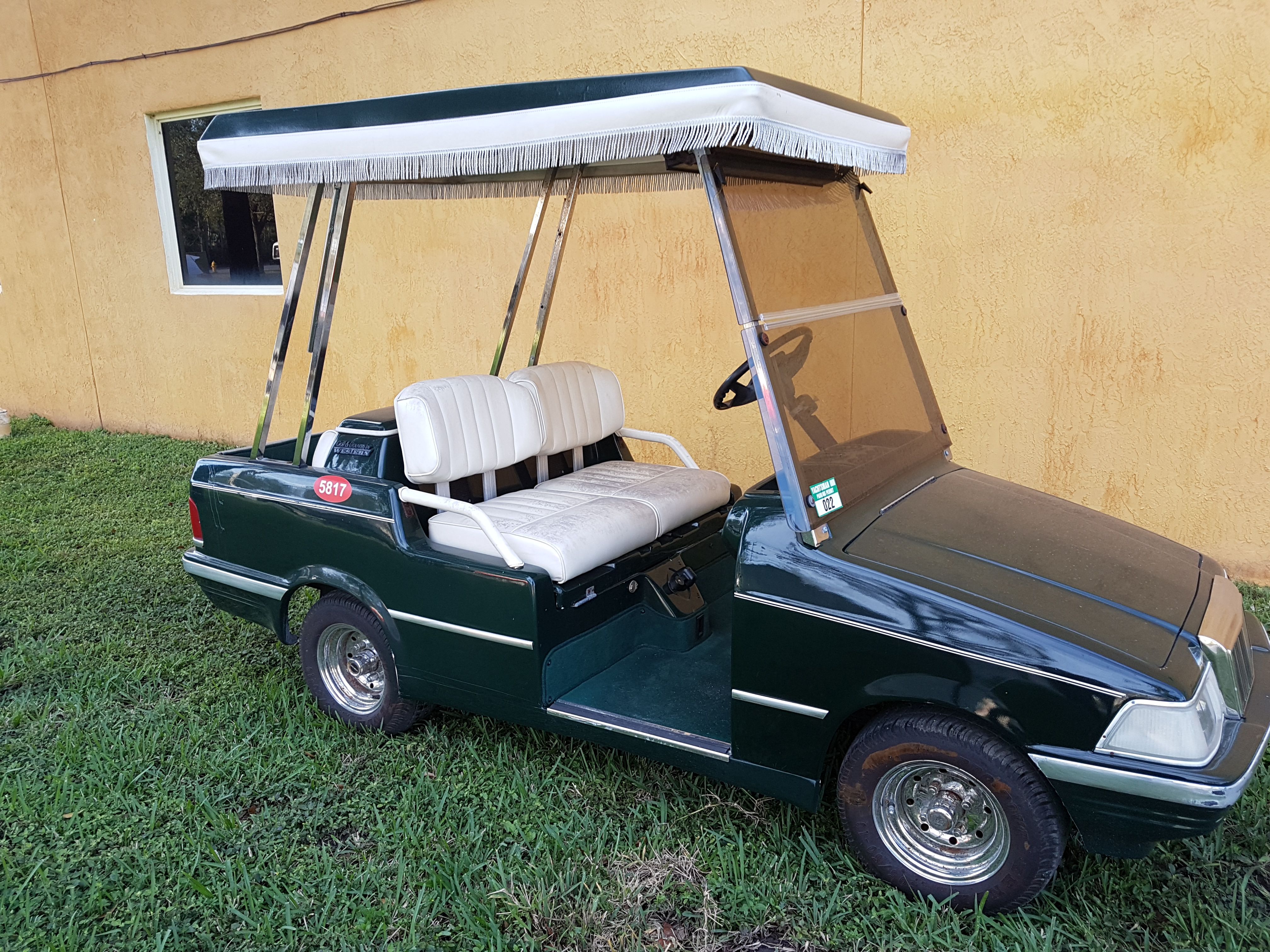 Western Elegante golf cart