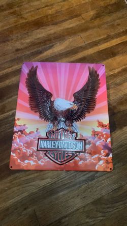 Original HD Metal sign