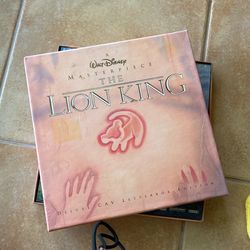 Walt Disney Masterpiece The Lion King Deluxe CAV Letterbox Edition