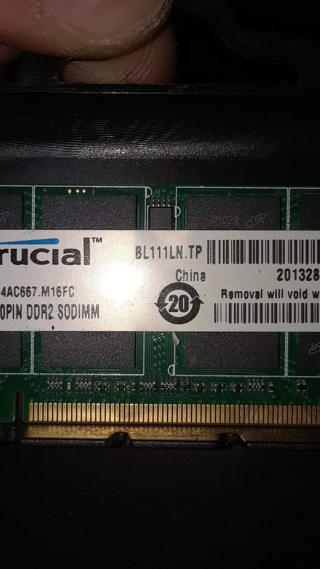 (2) 4gb RAM DDR2