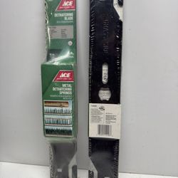 (2) New Dethatching Blade 16” $10 Each. Must Pick Up