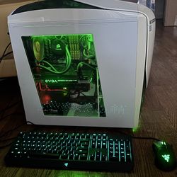 Complete Custom Gaming PC Bundle - i7-4790K + GTX 1070 + 32GB RAM + Dual 24" Samsung Monitors + Peripherals