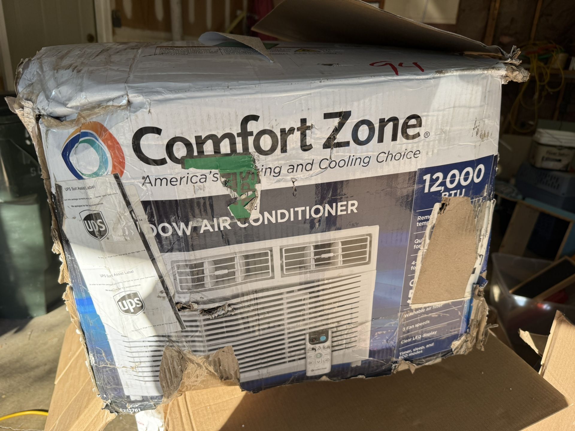 New In Box 12000 BTU Portable Air Conditioner 