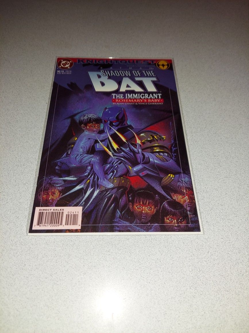 1994 BATMAN SHADOW OF THE BAT #24 COMIC