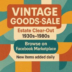 HUGE Vintage Sale