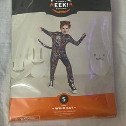 Kids Wild Cat Costume 