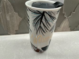 New Starbucks Ceramic “Washington “ Coffee Cup
