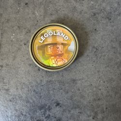 Mr Gold Lego pop Badge 