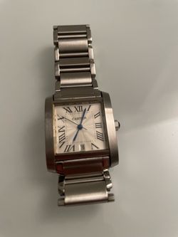 Replica Cartier Tank Française Stainless Steel Watch