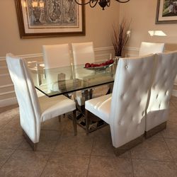 Contemporary Dining Set For Sale
