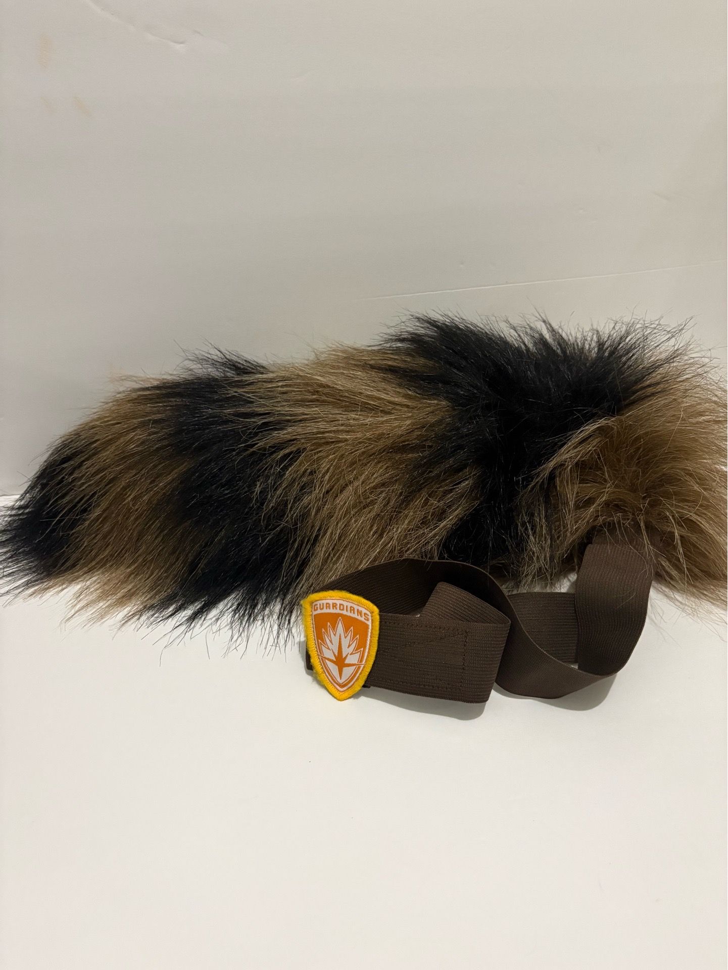 Disney Marvel Rocket Raccoon Furry Tail Belt Guardians Galaxy