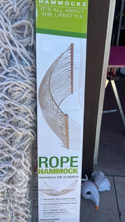 Key west rope hammock