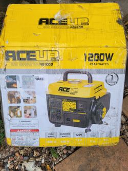 Gas generador 1200w