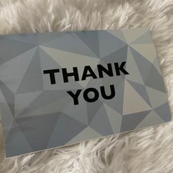  Thank You Cards