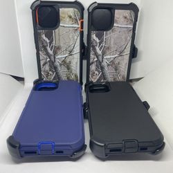 For iPhone 13 Camouflage Belt Clip Case Holster Defender Rugged Shockproof 