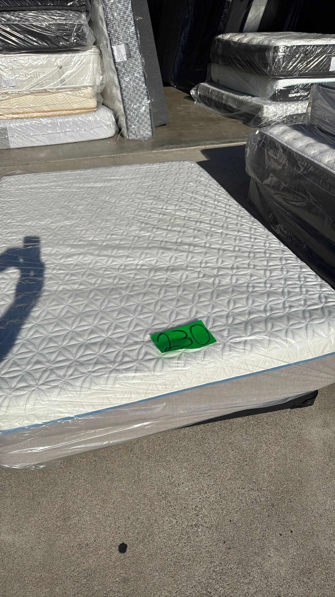 Queen, size mattress and box delivery available