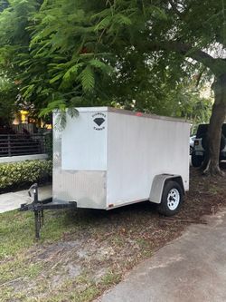 2017 Diamond Cargo 5x8 Enclosed Cargo Trailer