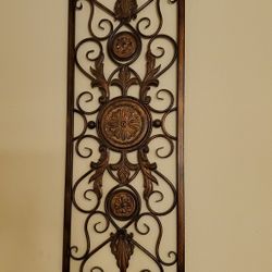 Decorative Metal Wall Art  - set of 2