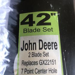 John Deere Lawn Mower Blades 