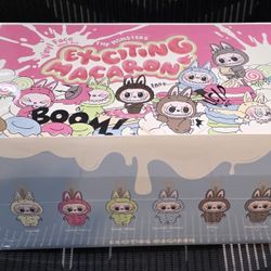 Popmart The Monsters Labubu Macaron Sealed Set!