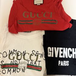 Gucci, Givenchy 