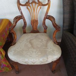 Antique Chair Pre-owned Good Condition Please See Pics And Description For Details