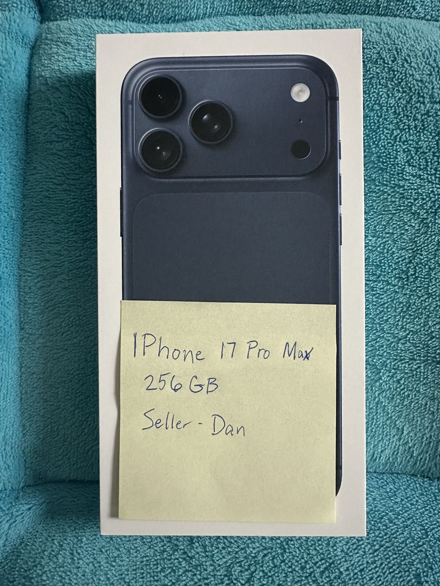 New Apple iPhone 17 Pro Max 256GB Deep Blue