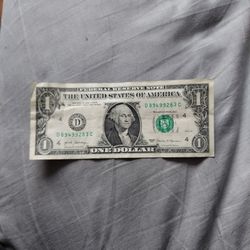 2017 1 dollar, Digit Of-centered