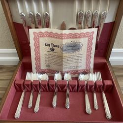 King Edward Silver Plated Silverware