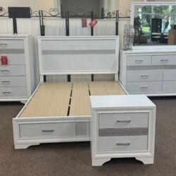 New 4pc Bedroom Set In Box Buy Now Pay Later $39 Down No Credit Needed