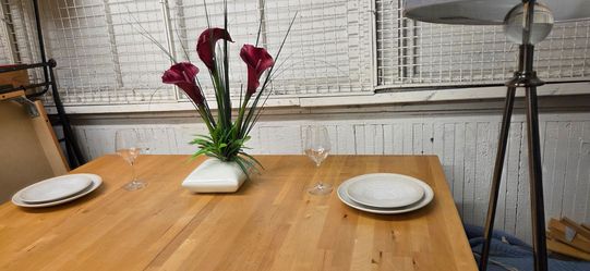 All Wood Dining Table Ikea seats 6