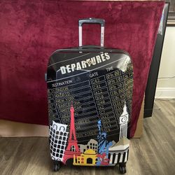 Rockland Polycarbonate Spinner Suitcase 29”H X 18”W X 12”D In Good Condition $25 Firm On Price