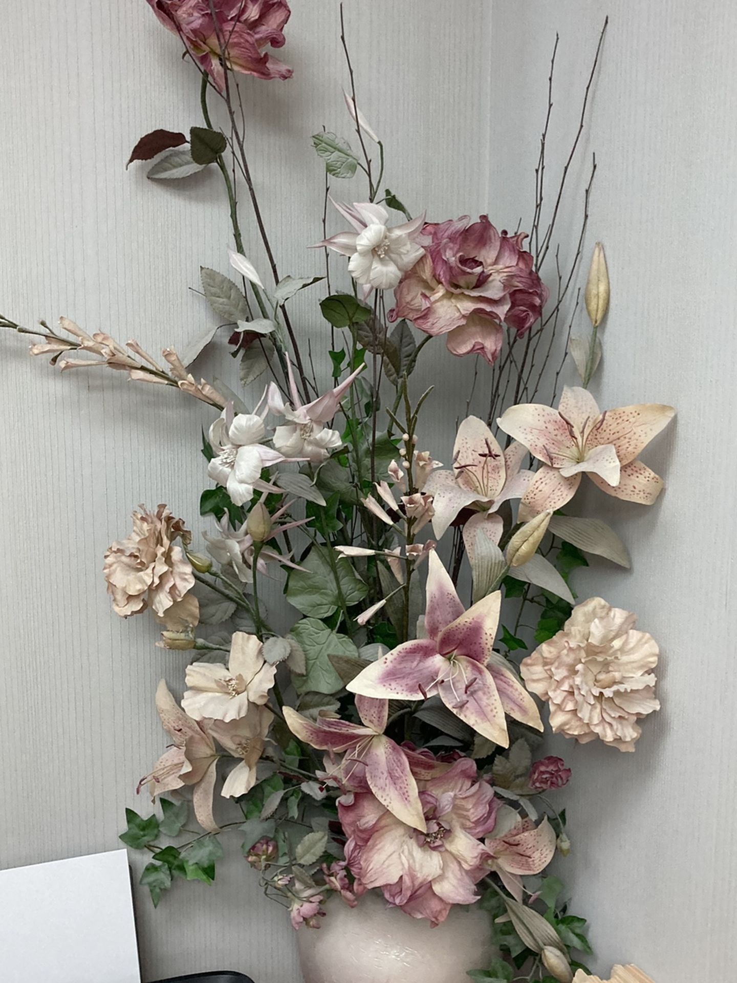 Vintage Flowers In Vase