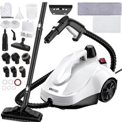 Steam Cleaner, Steam Mop with 23 Accessories, Powerful Multipurpose Portable Steamer for Cleaning to Remove Grime, Grease, for Multi-Purpose and Multi