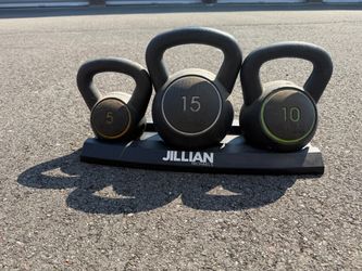 Kettle Bell set for sale Jillian Michaels