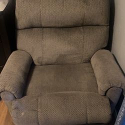 Gray Recliner 