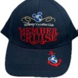 Disney Vacation Club Member Cruise 2015 Adjustable Hat Cap Mickey Mouse B9