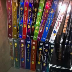 Simpson’s DVDs 1-17; 20
