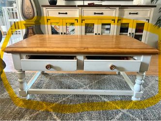 Coffee table set (for identical, matching pieces)