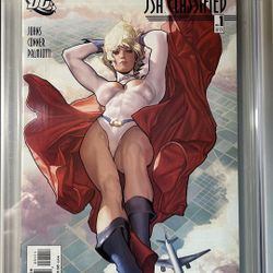 DC Comics JSA Classified First Issue #1 in CGC 9.6 Adam Hughes cover art