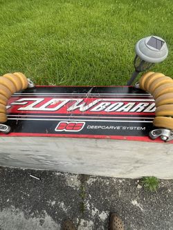 Flow Board 14 Wheel Skateboard Deep Carve System 36 Flowboard