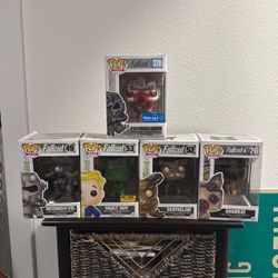 Funko-Pop Fallout Collection. 