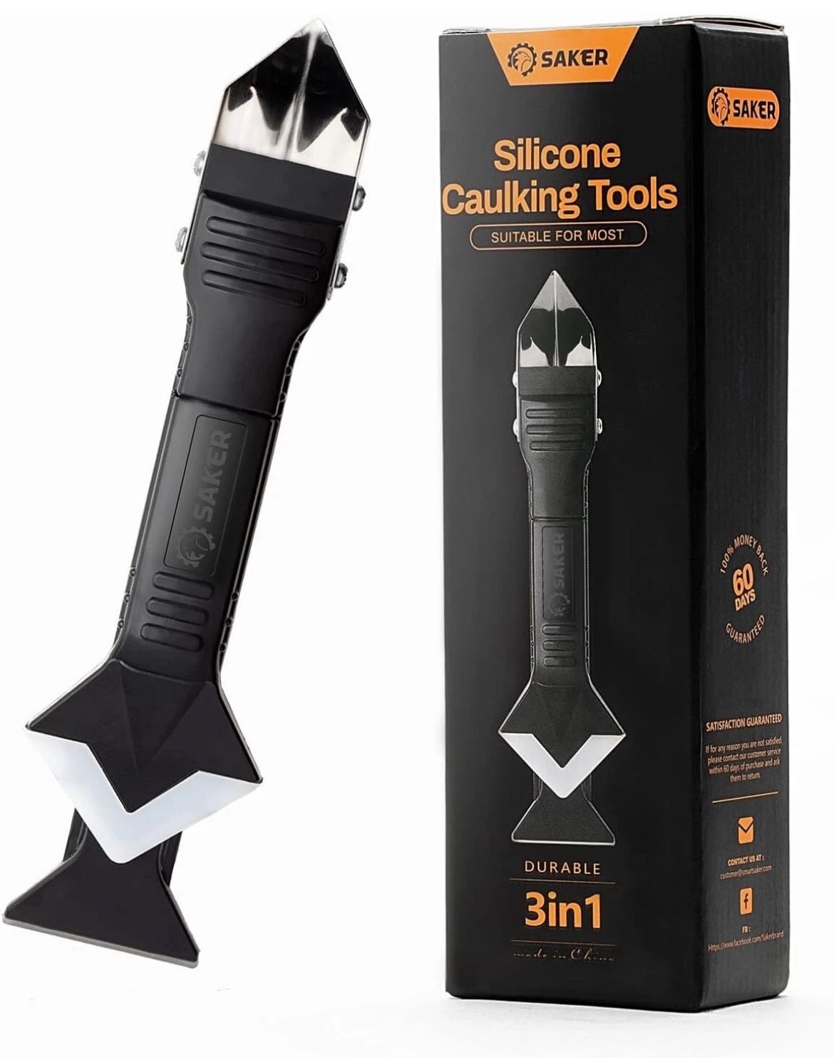 Saker Silicone Caulking Tools-3 in 1 Sealant NEW