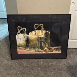 Painting by Brad Hawn "Purses"
