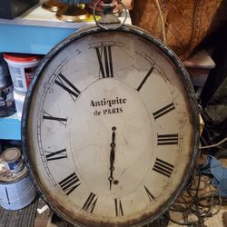 LARGE ANTIQUE CLOCK